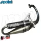 MF2143 Marmitta Polini Scooter Team 4 Minarelli Verticale 50 Booster Spirit BWS