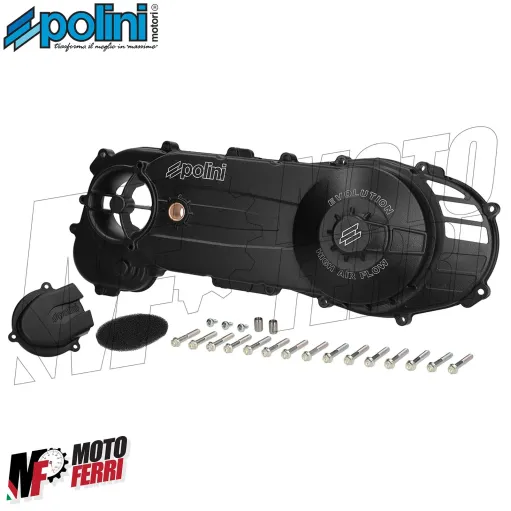 MF7437 Coperchio Trasmissione Polini Carter Braccio Lungo Piaggio NRG Runner Typhoon
