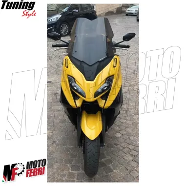 MF3533 - Kit 2 Adesivi Cover Carena Specchietti Giallo Yamaha 560 TMax 2022/2024