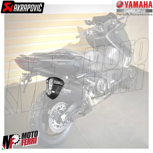 MF1342 Fondello Carbonio Marmitta Akrapovic Yamaha TMax 530 560 mod 2017 - 2021