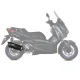 MF3484 Marmitta Terminale Mivv Mover Yamaha XMax 300 2021 / 2024 Inox Omologato