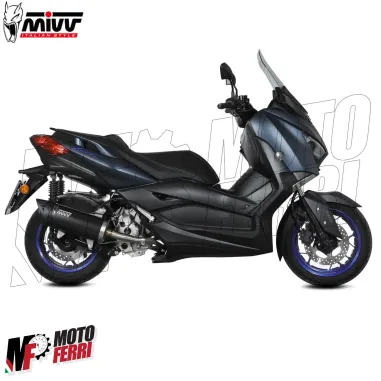 MF3484 Marmitta Terminale Mivv Mover Yamaha XMax 300 2021 / 2024 Inox Omologato