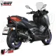 MF3484 Marmitta Terminale Mivv Mover Yamaha XMax 300 2021 / 2024 Inox Omologato