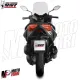 MF3484 Marmitta Terminale Mivv Mover Yamaha XMax 300 2021 / 2024 Inox Omologato