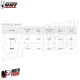 MF3484 Marmitta Terminale Mivv Mover Yamaha XMax 300 2021 / 2024 Inox Omologato