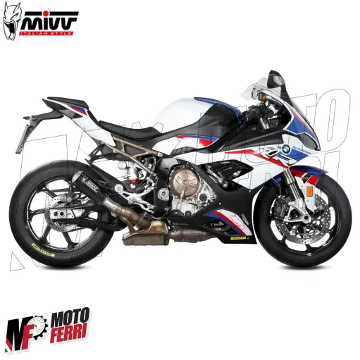 MF7439 Scarico Marmitta MIVV MK3 per BMW S1000RR 2019 - 2026 Carbonio Omologato