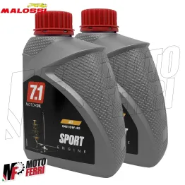 MF7441 Kit Olio Malossi 10W40 + Filtro Aria Candela Suzuki Burgman 400 2007/2017 2