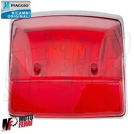 Fanale Stop Posteriore Bordino Cromato Originale Vespa PX 125 150 200 Millenium 2