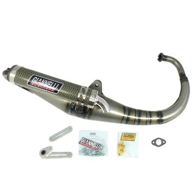 MF2876 Marmitta Giannelli Reverse MBK Booster Spirit Yamaha BWS 2T Omologata