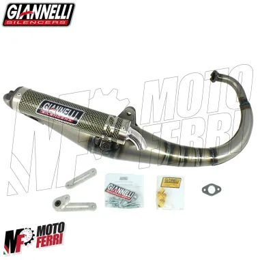 MF2876 Marmitta Giannelli Reverse MBK Booster Spirit Yamaha BWS 2T Omologata