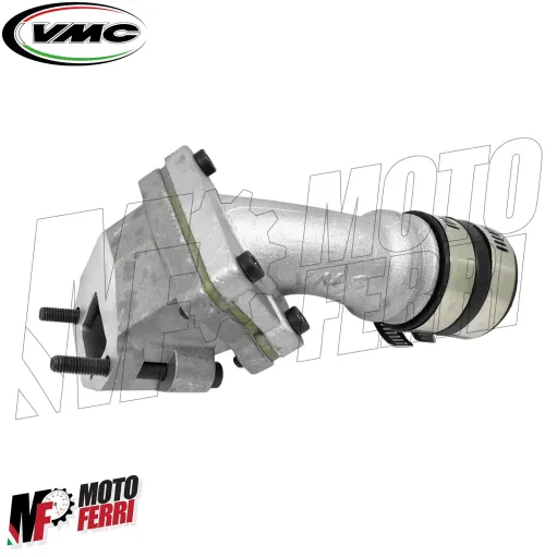 MF0776 Collettore Aspirazione Lamellare VMC 30mm 2 Fori Vespa 50 Special ET3