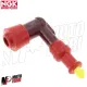 MF0807 Cavo Candela Silicone Giallo NGK Racing Pipetta Vespa 125 150 200 PX PE