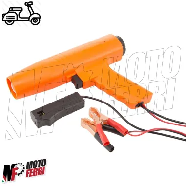 MF1106 PISTOLA STROBOSCOPICA LUCE STROBO REGOLAZIONE GRADI FASI MOTORE VESPA