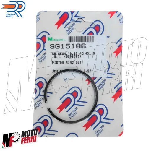 MF0606 FASCE PISTONE DR Dm 57 PER cilindro 130 VESPA 50 Special PK S XL 125 ET3 Primavera Ape