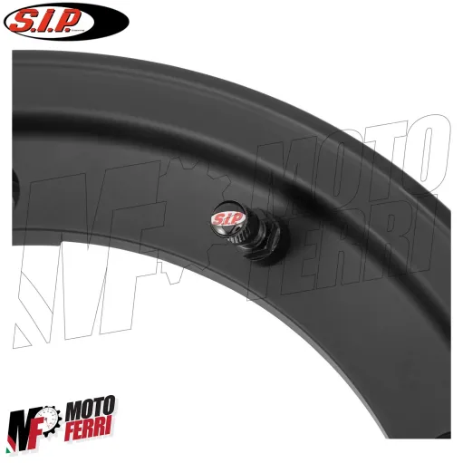 Cerchio Tubeless SIP Nero 2.10 X 10 Vespa 50 Special R L N PK S XL N V FL ET3 PX