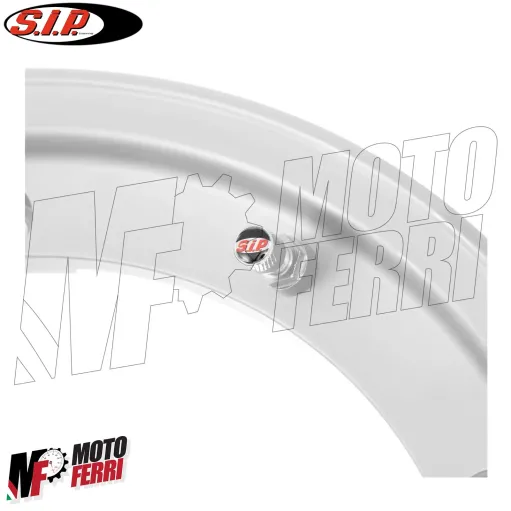 MF1935 Cerchio Tubeless SIP Grigio Opaco 2.10-10 Vespa 50 125 Special ET3 PK PX