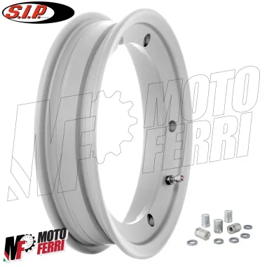 MF1935 Cerchio Tubeless SIP Grigio Opaco 2.10-10 Vespa 50 125 Special ET3 PK PX