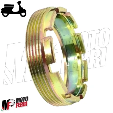MF0599 Ghiera Dado a Castelletto Ruota Posteriore Vespa 125 150 VNB VNC VBC