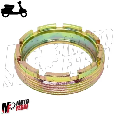 MF0599 Ghiera Dado a Castelletto Ruota Posteriore Vespa 125 150 VNB VNC VBC