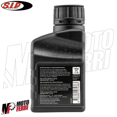 MF0679 Olio Cambio SIP SAE 30 250ml Vespa 125 150 200 PX PE Arcobaleno T5