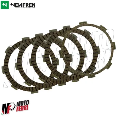 MF7475 Kit 5 Dischi Frizione Guarniti Newfren KTM Duke 125 mod 2011 / 2023