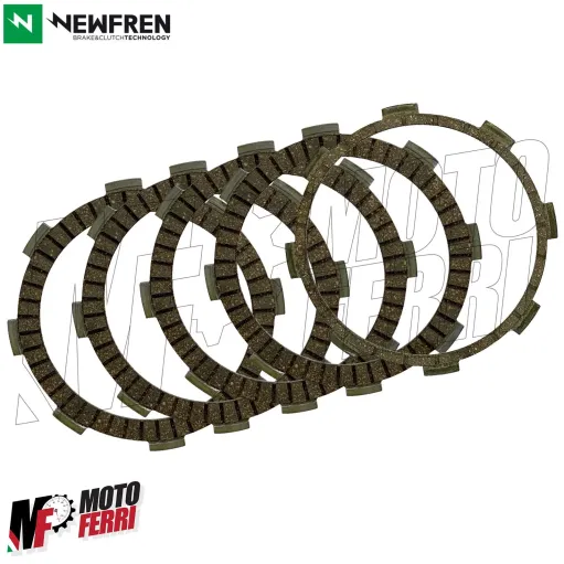 MF7475 Kit 5 Dischi Frizione Guarniti Newfren KTM Duke 125 mod 2011 / 2023