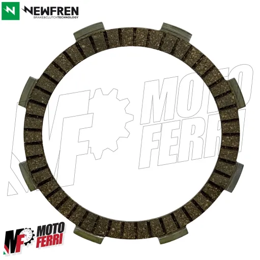 MF7475 Kit 5 Dischi Frizione Guarniti Newfren Kawasaki KLX 125 mod 2010 / 2016