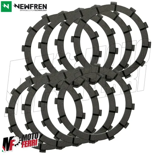 MF7478 Kit 8 Dischi Frizione Newfren per Ducati Monster / S 1100 mod 2009 2010