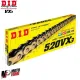 MF7483 Catena Trasmissione Moto DID VX3 Passo 520 120 Maglie Oro Gold con X-Ring