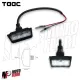 MF7486 Luce Targa Portatarga TAAC Moto Led Universale Omologata 50x25mm