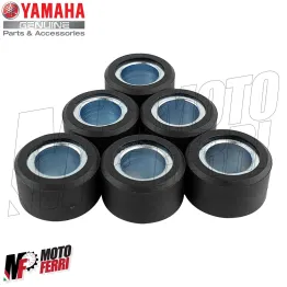 MF7492 Kit 6 Rulli Variatore Originale Yamaha Xenter 125 150 mod 2012/2017 2