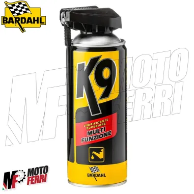 MF7496 Spray Lubrificante Multiuso Sbloccante Bardahal K9 Multi Funzione 400ml