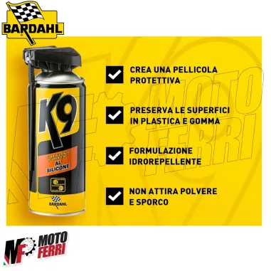 MF7497 Spray Lubrificante Multiuso al Silicone Sbloccante Bardahal K9 400ml