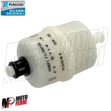 MF7512 Filtro Benzina Pompa Carburante Beverly 400 500 2005/2010 Origin Piaggio