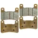 MF7518 Pastiglie Freno Anteriore ZCOO T004EX Suzuki 600 750 1000 GSX-R 2004/2010