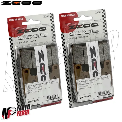 MF7518 Pastiglie Freno Anteriore ZCOO T004EX Suzuki 600 750 1000 GSX-R 2004/2010