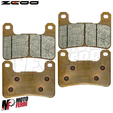 MF7518 Pastiglie Freno Anteriore ZCOO T004EX Suzuki GSX-R 1340 Hayabusa (08/12)