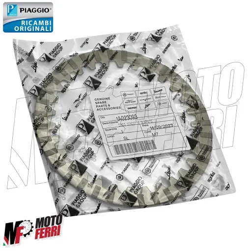 MF7531 Kit Dischi Frizione Originale Piaggio Beverly 350 mod 2017 2018 2019 2020