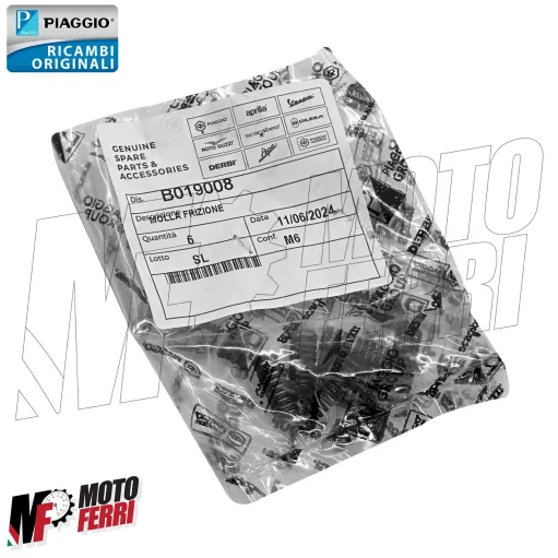 MF7531 Kit Dischi Frizione Originale Piaggio Beverly 350 mod 2017 2018 2019 2020