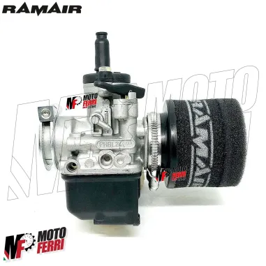 MF1138 Filtro aria RAMAIR spugna carburatore DELLORTO PHBL PHBH 24 25 30 vespa