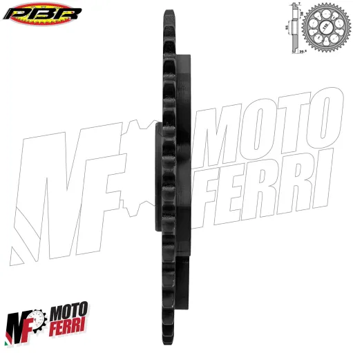 MF5830 Corona PBR 39 Denti Passo 525 Ducati Monster S2R 1000 mod 2006/2008