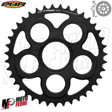MF5830 Corona PBR 39 Denti Passo 525 Ducati Multistrada 1000 DS / 1100 / S