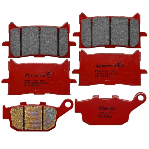 MF7539 Pastiglie Freno Ant + Post Honda XADV 750 2017 / 2025 Brembo Rosso Sinter