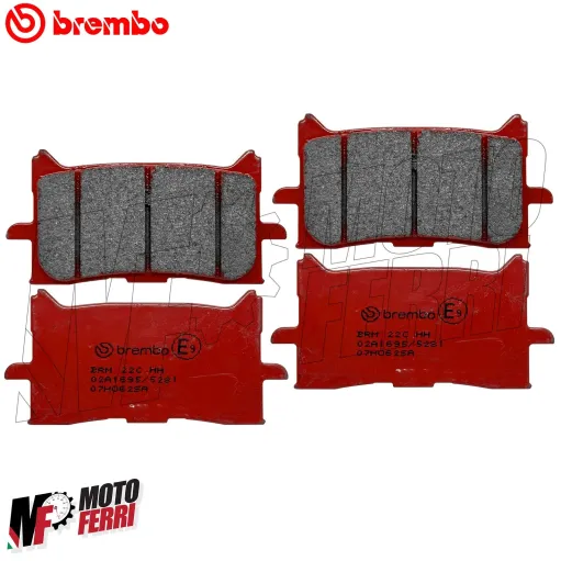 MF7539 Pastiglie Freno Ant + Post Honda XADV 750 2017 / 2025 Brembo Rosso Sinter