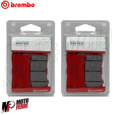 MF7539 Pastiglie Freno Ant + Post Honda XADV 750 2017 / 2025 Brembo Rosso Sinter