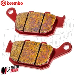 MF7538 Pastiglie Freno Posteriore Honda X-ADV 750 2017/2025 Brembo Rosso Sinter 2