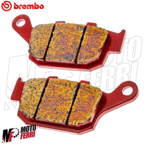 MF7538 Pastiglie Freno Posteriore Honda X-ADV 750 2017/2025 Brembo Rosso Sinter