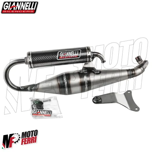 Marmitta Giannelli Shot V4 Minarelli Orizzontale SR Rally Scarabeo 50 - 31601V4