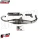 Marmitta Giannelli Shot V4 Minarelli Orizzontale Aerox Nitro SR Minarelli 50 2T