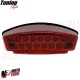 MF7554 Fanale Stop a LED + Luce Targa per Malaguti F12 Phantom 1994 / 2006